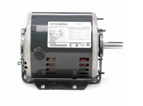 K381 Marathon 1/2 hp 3 phase 1800 RPM 56 Frame 208-230/460V ODP Resilient Mount Marathon Motor