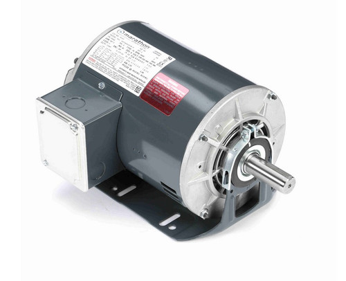 B193 Marathon 3 hp 3 phase 3600 RPM 56 Frame 208-230/460V ODP Resilient Mount Marathon Motor