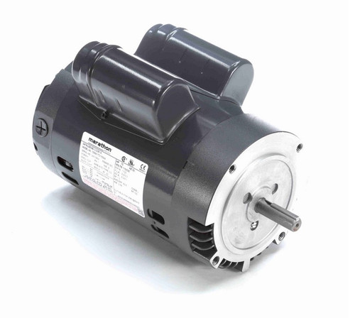 CG361B Marathon 3/4 hp 1800 RPM 56C Frame ODP (no base) 115/230V Marathon Electric Motor