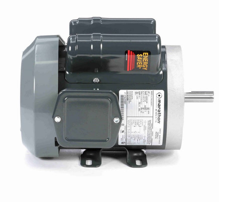 E255 Marathon 1/3 hp 1800 RPM 56C Frame TEFC 100-120/200-240V Marathon Electric Motor