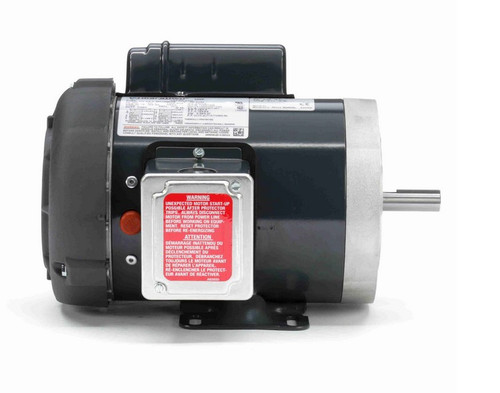 F133 Marathon 3/4 hp 1800 RPM 56C Frame TEFC 115/208-230V Marathon Electric Motor