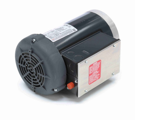F135 Marathon 1 1/2 hp 1800 RPM 56C Frame TEFC 115/208-230V Marathon Electric Motor