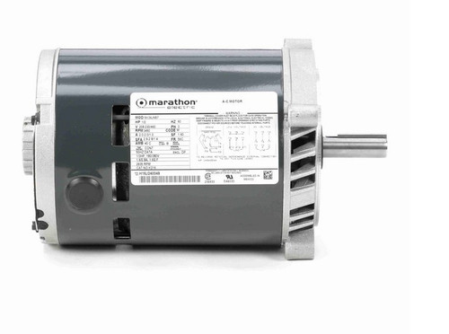 K216 Marathon 1/2 hp 3600 RPM 3-Phase  56C Frame ODP (no base) 208-230/460V Marathon Electric Motor