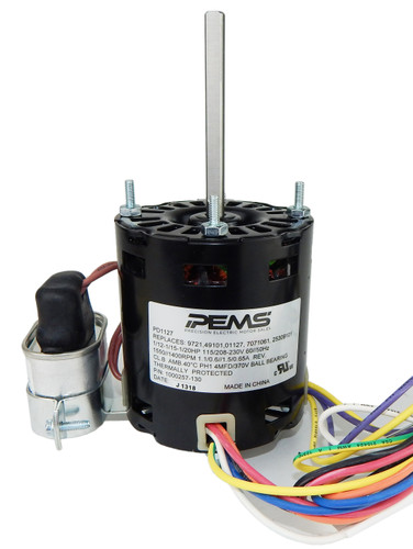 PD1127 Evaporative Cooler Motor 1/12-1/20 hp 1550 RPM 1-Speed 115/208-230V; 3.3"