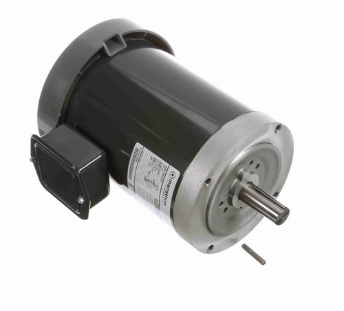 K1318 Marathon 3/4 hp 1200 RPM 3-Phase  143TC Frame TEFC (no base) 208-230/460V Marathon Motor