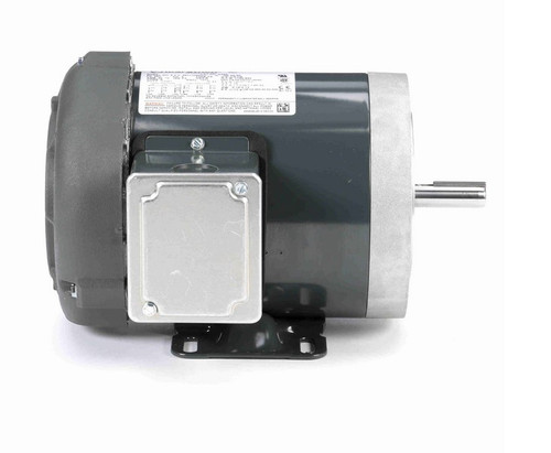 G586 Marathon 1/4 hp 1200 RPM 3-Phase  56C Frame TENV (base) 208-230/460V Marathon Motor