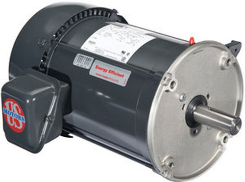 FD34SM2DZYR Nidec | 3/4 hp 1800 RPM 56Y Frame TEFC 208-230/460V Nidec Electric Auger Drive Motor