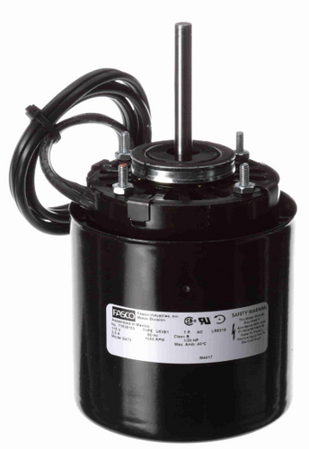 Fasco D473 Motor | 1/20 hp 1550 RPM CCW 3.9" Diameter 115 Volts