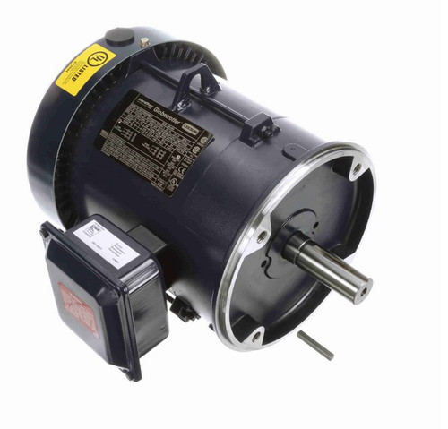 GT1310A Marathon 3 hp 1800 RPM 3-Phase 182TC Frame TEFC (no base) 230/460V Marathon Motor