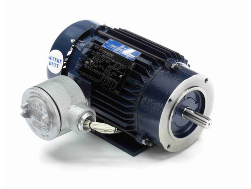 C363A Marathon 2 hp 1800 RPM 3-Phase  145TC Frame TEFC (rigid base) 230/460V Marathon Motor