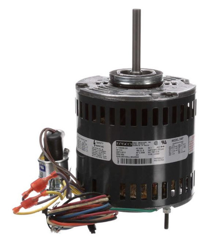 Fasco D497 Motor | 1/10 hp 1050 RPM 5" Diameter 115/208-230 Volts
