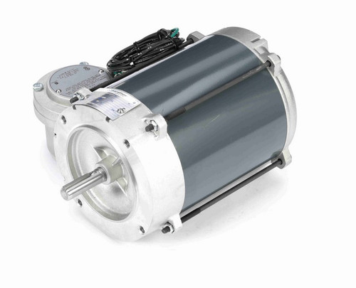 G828 Marathon 1/3 hp 1800 RPM 3-Phase  56C Frame TENV (no base) 208-230/460V Marathon Motor