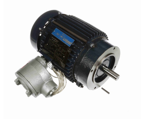 C301B Marathon 1 1/2 hp 3600 RPM 3-Phase 143TC Frame TEFC (no base) 230/460V Marathon Motor