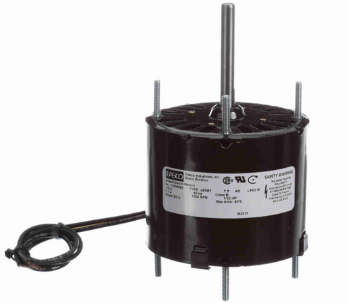 Fasco D514 Motor | 1/30 hp 1500 RPM CW 3.3" Diameter 115 Volts