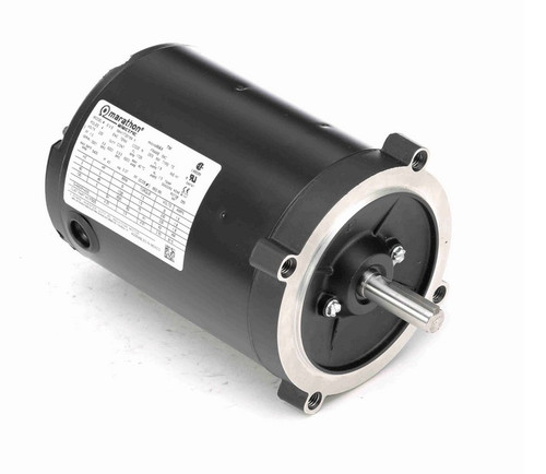 Y505 Marathon 1/2 hp 1800 RPM 3-Phase 56C Frame TENV (no base) 230V Marathon Motor