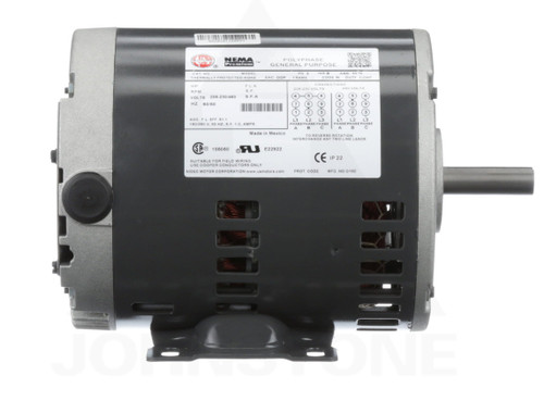 D2P2AH Nidec | 2 hp 1800 RPM 56H Frame 208-230/460V Open Drip Nidec Electric Motor