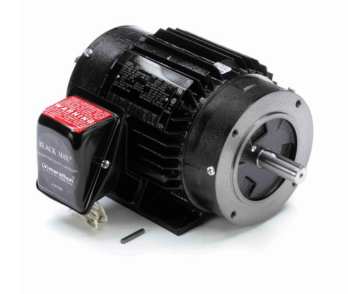Y551 Marathon 2 hp 1800 RPM 3-Phase 145TC Frame TENV (rigid base) 230/460V Marathon Motor