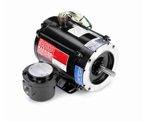 Y600 Marathon 1/4 hp 1800 RPM 3-Phase 56C Frame TENV (rigid base) 230/460V Marathon Motor