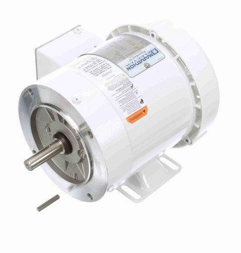 N621 Marathon 1/3 hp 1800 RPM 3-Phase  56C Frame TEFC (with base) 575V Marathon Motor