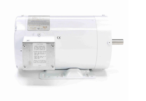 N600 Marathon 3/4 hp 1200 RPM 3-Phase  56C Frame TENV (with base) 208-230/460V Marathon Motor