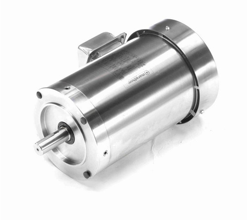 N434B Marathon 1 hp 1800 RPM 3-Phase 143TC Frame TEFC (no base) 208-230/460V Marathon Motor