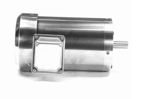 N434B Marathon 1 hp 1800 RPM 3-Phase 143TC Frame TEFC (no base) 208-230/460V Marathon Motor