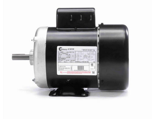 B695 Century 1 hp 3600 RPM 1-Phase 56 Frame TEFC (rigid base) 115/208-230V Century Motor # B695