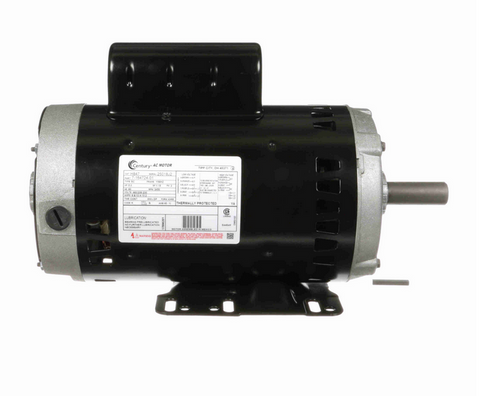 H847 Century 5 hp 3600 RPM 3-Phase 56 Frame ODP (rigid base) 208-230/460V Century Motor # H847