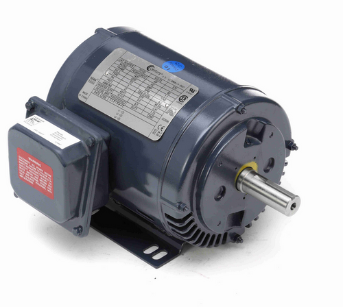TO102 Century 1 hp 1800 RPM 3-Phase 143T Frame ODP (rigid base) 575V Century Motor # TO102