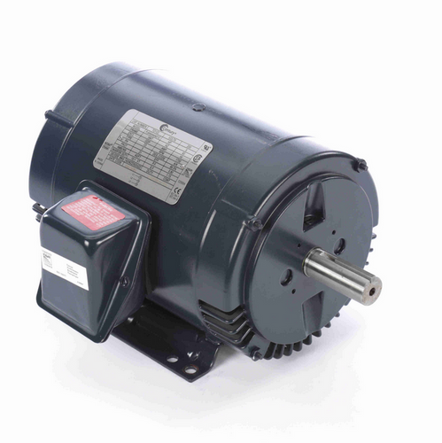 Model TO122 Century 5 hp 1800 RPM 3-Phase 184T Frame ODP (rigid base) 200V Century Motor # TO122