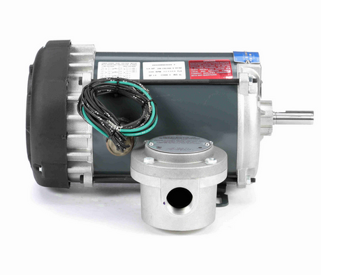 K2116 Marathon 3/4 hp 1200 RPM 3-Phase 56 Frame TEFC (rigid base) 208-230/460V Marathon Motor