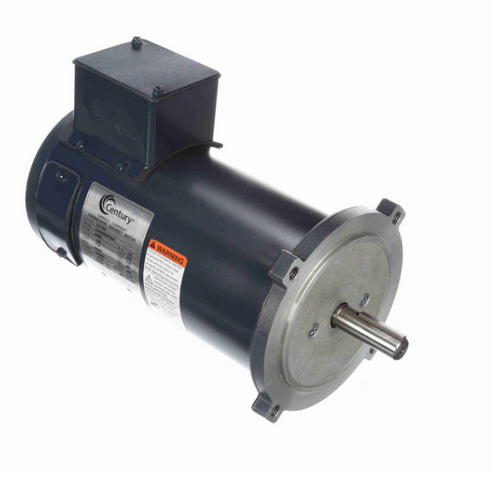 DC126 Century 1/2 hp DC Perm. Magnet 56C Frame C Face TENV 2500 RPM (rigid base) 180V Marathon Motor # DC126