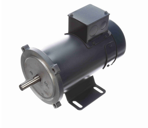 DC130 Century 1/2 hp DC Perm. Magnet 56C Frame C Face TEFC 1750 RPM (rigid base) 180V Marathon Motor # DC130
