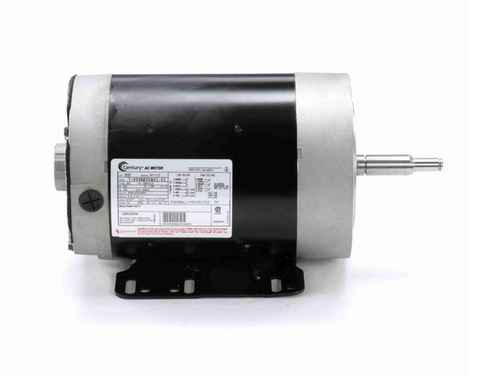 B597 Century 3/4 hp 3600 RPM 56C Frame (Rigid Base) 3 Phase TENV 208-230/460V Century Milk Pump Motor # B597