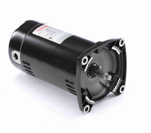 Q1072 Century 3/4 hp 3600 RPM 1-Phase 48Y Frame ODP (no base) 115/230V Century Jet Pump Motor # Q1072