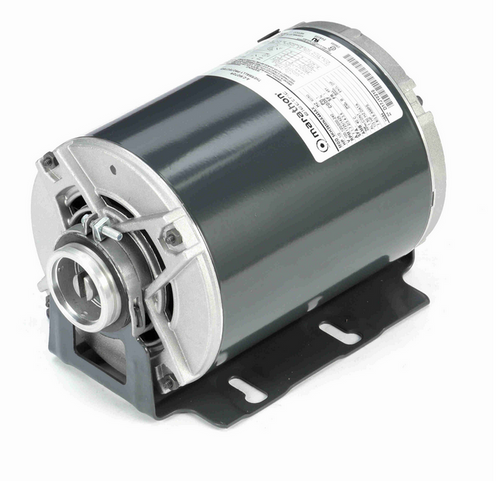 H684 Marathon 1/2 hp Carbonator Pump Motor 1800 RPM 100-120/200-240V, 48Y ODP Frame (resilient base)