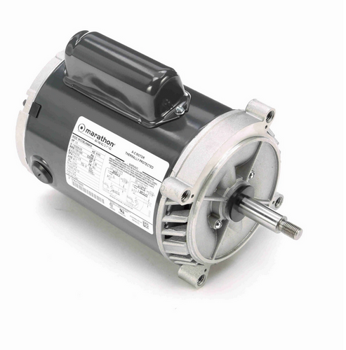 C683 Marathon 1/3 hp Basic Jet Pump Motor 1800/1500 RPM 115/208-230V ODP 56J Frame (no base)