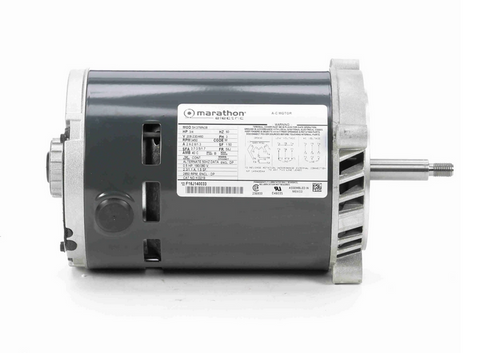 KG219 Marathon 3/4 hp 3-Phase Jet Pump Motor 3600 RPM 208-230/460V ODP 56J Frame (no base)