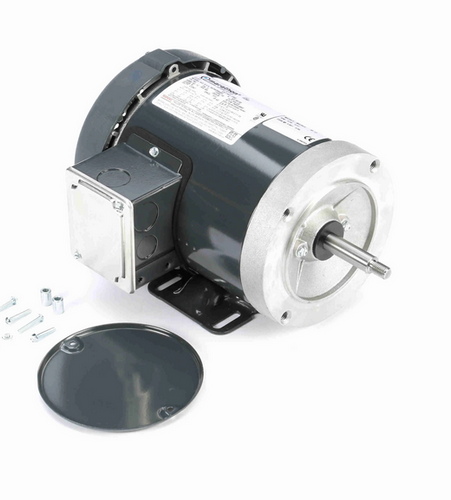 J062 Marathon 3/4 hp 3-Phase Jet Pump Motor 3600 RPM 208-230/460V TEFC 56J Frame (rigid base)
