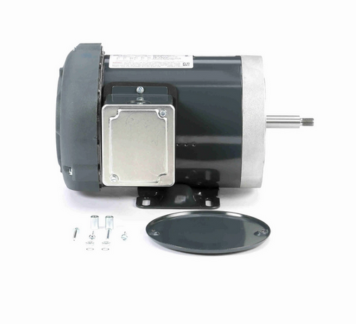 J062 Marathon 3/4 hp 3-Phase Jet Pump Motor 3600 RPM 208-230/460V TEFC 56J Frame (rigid base)