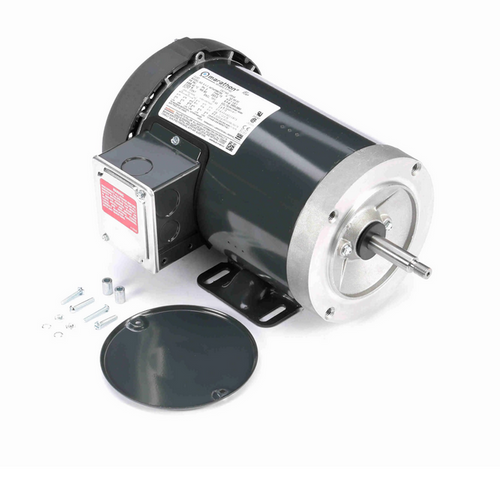 J064A Marathon 1 1/2 hp 3-Phase Jet Pump Motor 3600 RPM 208-230/460V TEFC 56J Frame (rigid base)