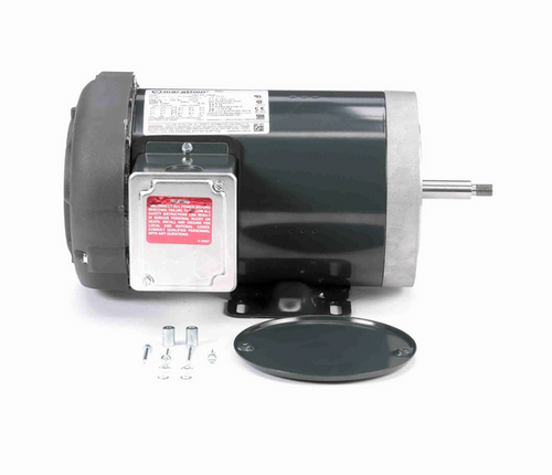 J064A Marathon 1 1/2 hp 3-Phase Jet Pump Motor 3600 RPM 208-230/460V TEFC 56J Frame (rigid base)