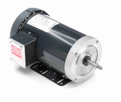 J065A Marathon 2 hp 3-Phase Jet Pump Motor 3600 RPM 230/460V TEFC 56J Frame (rigid base)