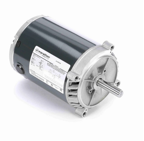 H290 Marathon 1/2 hp 1800 RPM 56CZ Frame 115V (No Base) ODP Exhaust Blower Motor