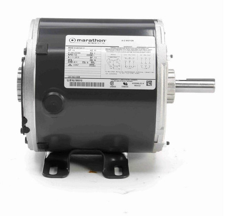 K439 Marathon 1/4 hp 208-230/460V 1800 RPM 3-Phase 56 Frame TENV (rigid base) Motor