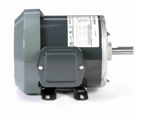 K154 Marathon 1/3 hp 208-230/460V 1800 RPM 3-Phase 56 Frame TEFC (rigid base) Motor