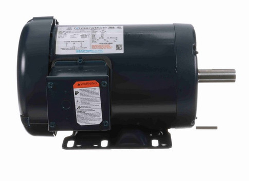 E2151 Marathon 1 hp 200V 1200 RPM 3-Phase 143T Frame TEFC (rigid base) Motor