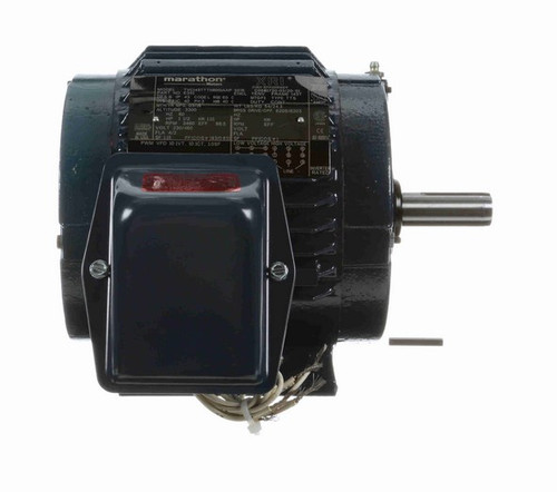 E351 Marathon 1 1/2 hp 230/460V 3600 RPM 3-Phase 143T Frame TENV (rigid base) Motor