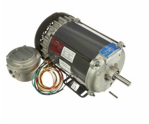 G654A Marathon 1/2 hp 1800 RPM 115/208-230V Explosion Proof 56 Frame EPFC (rigid base) Motor