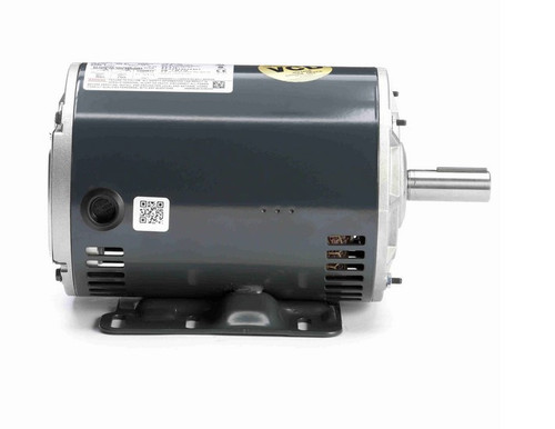K069 Marathon 2 hp 1800 RPM 208-230/460V 3-Phase 56HZ Frame ODP (rigid base) Motor